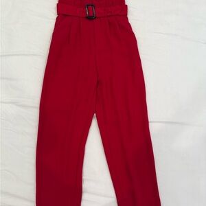 Stradivarius Vibrant Red Fabric